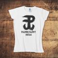 T-shirt damski biały – 1944 Pamiętamy.jpg