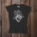 2019-03-16 koszulka damska czarna przód Heart with Tree 24x27cm.jpg